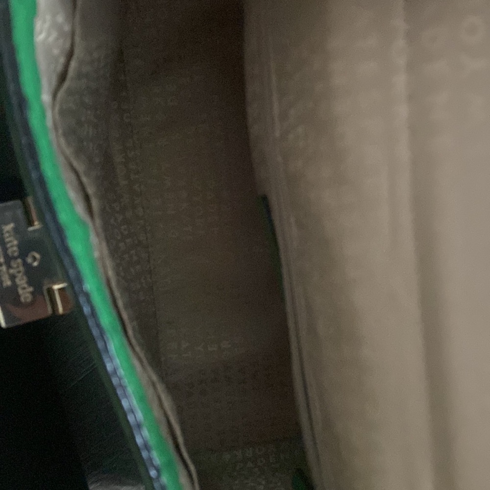Kate Spade Green Crocodile Leather Darcy top handle - Picture 7 of 16